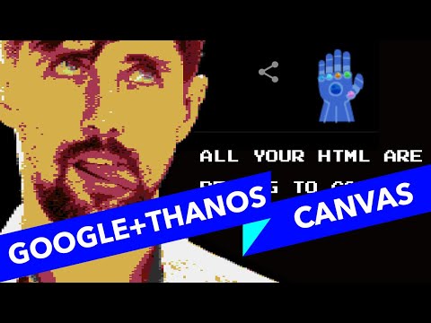 Видео: #s2e11 ALL YOUR HTML, Анимация "Thanos" на google.com