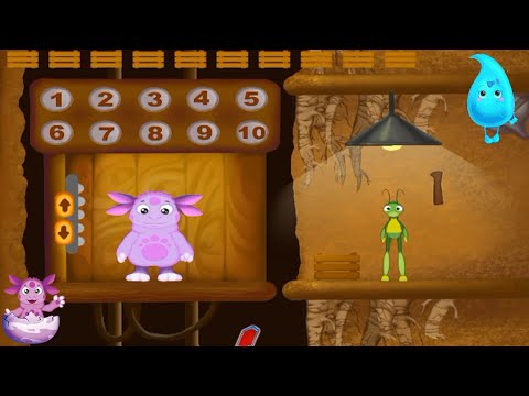 Видео: Лунтик Учит Цифры. Часть 4. Лифт. Развивающее видео с Лунтиком.