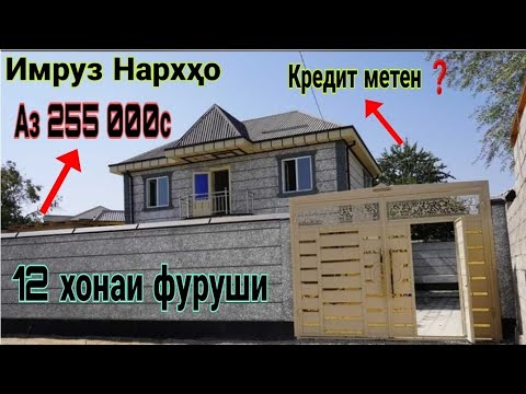 Видео: Хонахои арзон ! 30.10.25 /Аз Душанбе ва нуктаҳои ТЧК. Дома на продажу! В Душанбе и РТ