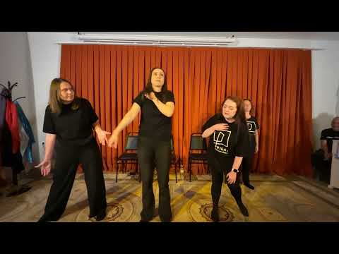 Видео: Перфоманс "Место под солнцем" - Палитра "Сербия и Грузия" - Playback Theatre Friday