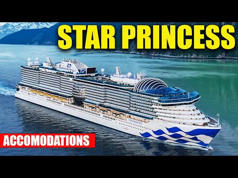 Видео: Каюты Star Princess 2025 | Подробности о внутренних помещениях, номерах с видом на океан, балкона...