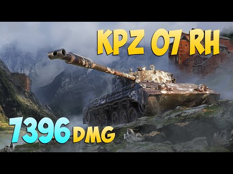 Видео: Kpz 07 RH - 7 Фрагов 7.3K Урона - Он вырвал победу! - Мир Танков
