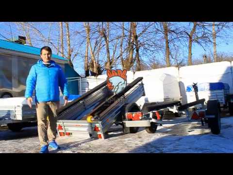 Видео: Какой выбрать Прицеп для лодки ПВХ? Лодочный прицеп МЗСА 81771С и МЗСА 817701. ЦЛП АРИВА