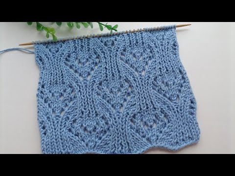 Видео: Великолепный ажурный узор для летних изделий