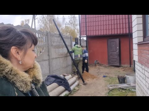 Видео: Начали строительство навеса. Закрываю перец по-грузински на зиму. Жизнь семьи в деревне.