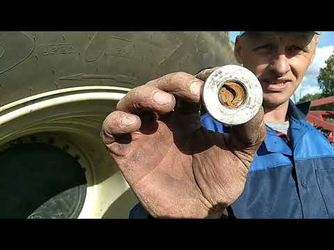Видео: РСМ3485 замена сломанных шпилек колёс