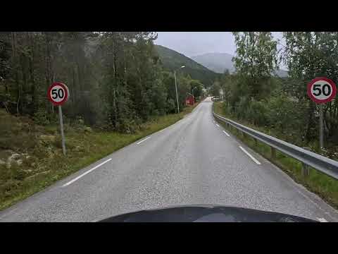 Видео: Норвегия, 6-е августа 2024 года. Ледник Nigardsbreen. Трасса 604.