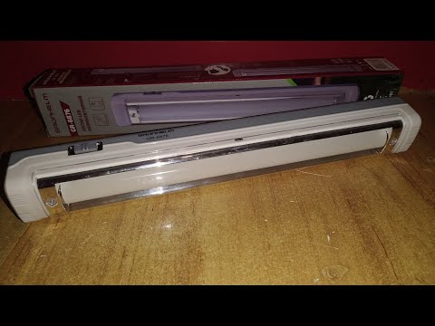 Видео: Акумуляторна LED лампа  - GRUNHELM GR-6876: перші враження, огляд та тест роботи.