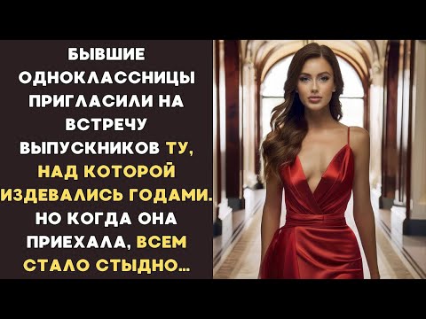 Видео: Школьные подруги пригласили на встречу ВЫПУСКНИКОВ ту, над кем ИЗДЕВАЛИСЬ годами. Но когда она вошла