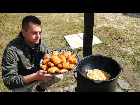 Видео: РЫБА В ПИВНОМ КЛЯРЕ В КАЗАНЕ НА КОСТРЕ
