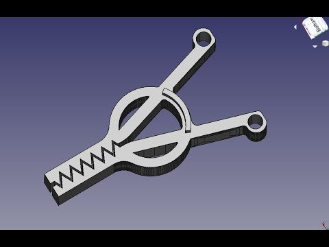 Видео: FreeCad Работаем с STL моделями