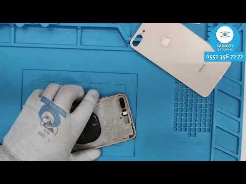 Видео: Замена задней стеклянной крышки iPhone 8 Plus | Карманный мир Кадикой