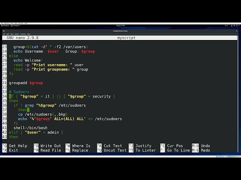 Видео: 29. bash скрипты #3