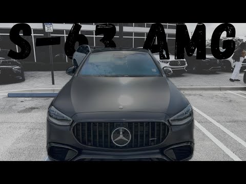 Видео: Обзор нового Mercedes-Benz S63 Amg в Майами! Скорость, мощь, красота и комфорт в одной машине.