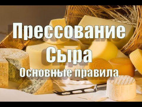 Видео: Прессование домашних сыров. Все важные правила прессования сыра.