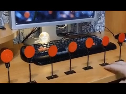 Видео: Падающая мишень для Пневматики и Страйкбола