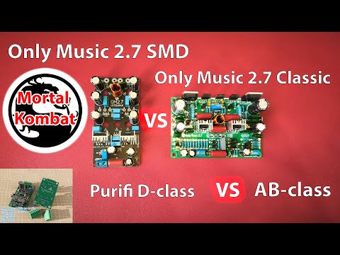 Видео: Усилитель AB-класса Only Music 2.7 SMD или d-класс?