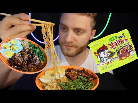 Видео: Корейская еда итинг | Мукбанг рамен | Mukbang ramen