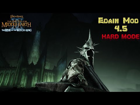 Видео: Властелин Колец: Edain Mod 4.5 - Осада Минас Моргула/Siege of Minas Morgul [HARD MODE]