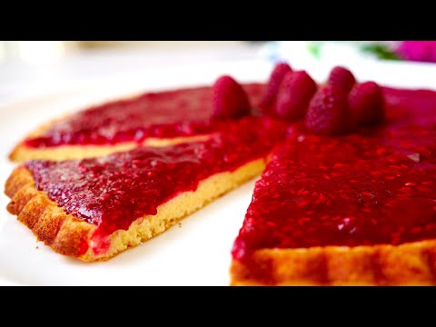 Видео: Пирог с малиной (Тарт)