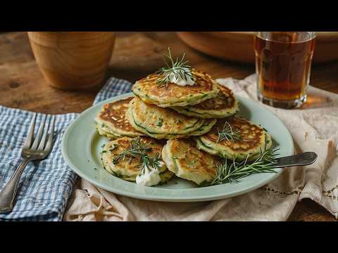 Видео: Кабачковые оладьи по-турецки, лёгкий и вкусный завтрак за 10 минут!