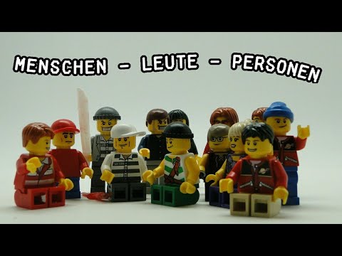 Видео: Разлики между Mensch(en), Leute и Person(en)