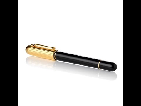 Видео: Перьевая ручка Dunhill Sidecar Chassis Gold Plated