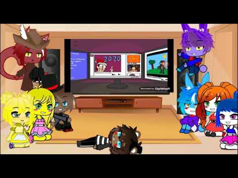 Видео: Fnaf gacha club реакция на куплинова