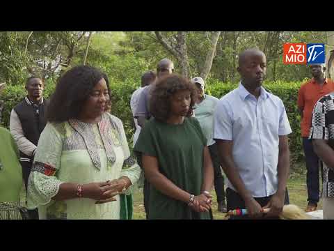 Видео: СМОТРИ, как СКРОМНАЯ Шарлин Руто ТИХО едет на ферму Опода, чтобы отдать последние почести Раиле О...