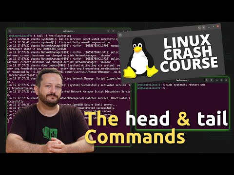 Видео: Ускоренный курс Linux — команды head и tail