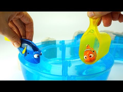 Видео: Игрушка из мультика В поисках Дори, распаковка игрового набора