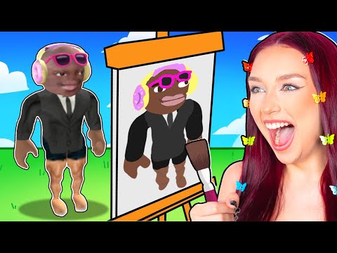 Видео: РИСУЮ ПОДПИСЧИКОВ в РОБЛОКС ! 😱 ЭТО ЧТО ЗА??!!! ROBLOX Draw Me
