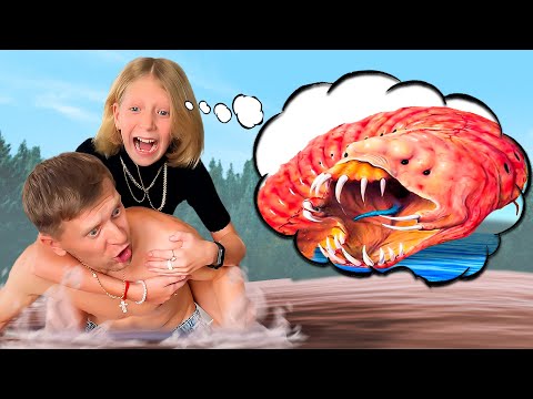 Видео: 24 ЧАСА НА РЕЧКЕ!! КОГО БОИТСЯ МИЛАНА В ВОДЕ!!!??