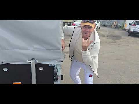 Видео: 2.60х1.30 1.3т. Причіп бортовий оцинкований Лукашенко Вадим 