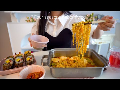 Видео: 🍜Приготовление жареного кимбап с острым раменом из мягкого тофу. Причина жить в одиночестве