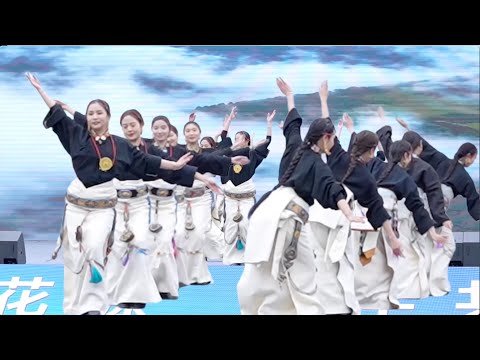 Видео: Йонджи привел тибетские сестры исполняют красивый тибетский танец