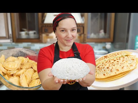 Видео: Наконец-то Я НАУЧИЛАСЬ! Кутабы и Вареники с ДОМАШНИМ СЫРОМ, цыганка готовит.