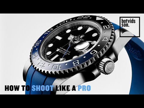 Видео: Фотография роскошных часов — все секреты раскрыты!
