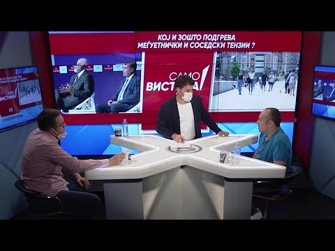 Видео: Ненад Јовановиќ и Сашо Тасевски во „Само Вистина“ 21.9.2020 1 дел