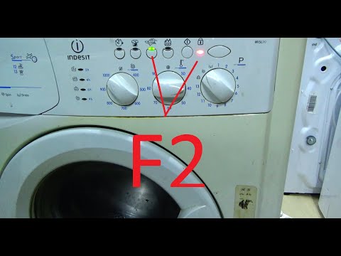 Видео: Стиральная машина Indesit WISL 105 резко набирает обороты и выдает ошибку f2 ремонт модуля!