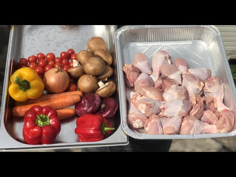 Видео: НЕПОСРЕДСТВЕННО КУРИЦА! Необычный рецепт нежной курицы приготовленной в казане!