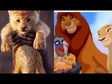 Видео: ,,Круг жизни" -2019 VS ,,Он живет в тебе" -1998.Король лев.