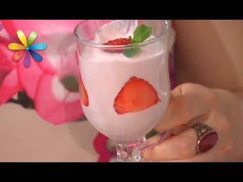 Видео: Парфе с клубникой и медом от Лизы Глинской - Все буде добре - Выпуск 208 - 27.06.2013