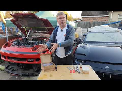 Видео: Замена толкателя клапана Mitsubishi 3000gt / GTO