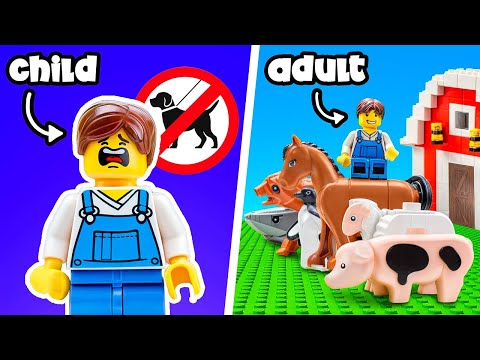 Видео: Я Построил LEGO Зоопарк для 100 Животных!