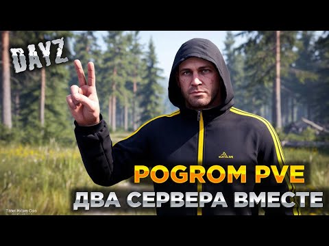 Видео: DAYZ | ДВА СЕРВЕРА ВМЕСТЕ | POGROM PVE | БОЛЬШОЙ ВЫБОР ЗАНЯТИЙ
