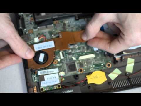 Видео: Разборка нетбука Asus Eee PC 1011px и замена кулера.