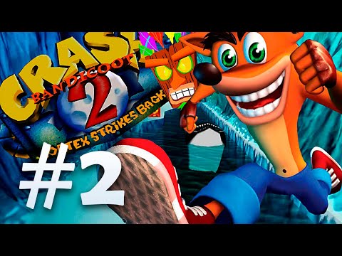 Видео: Прохождение Crash Bandicoot 2 (PS) #2 – Вторая комната