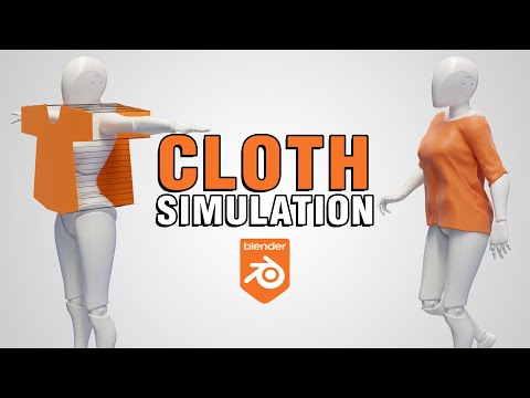 Видео: Реалистичное руководство по моделированию ткани рубашки в Blender!