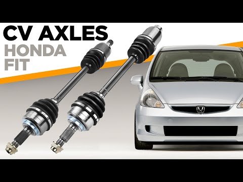 Видео: Как заменить полуоси CV: Honda Fit 2007-2008 с механической коробкой передач
